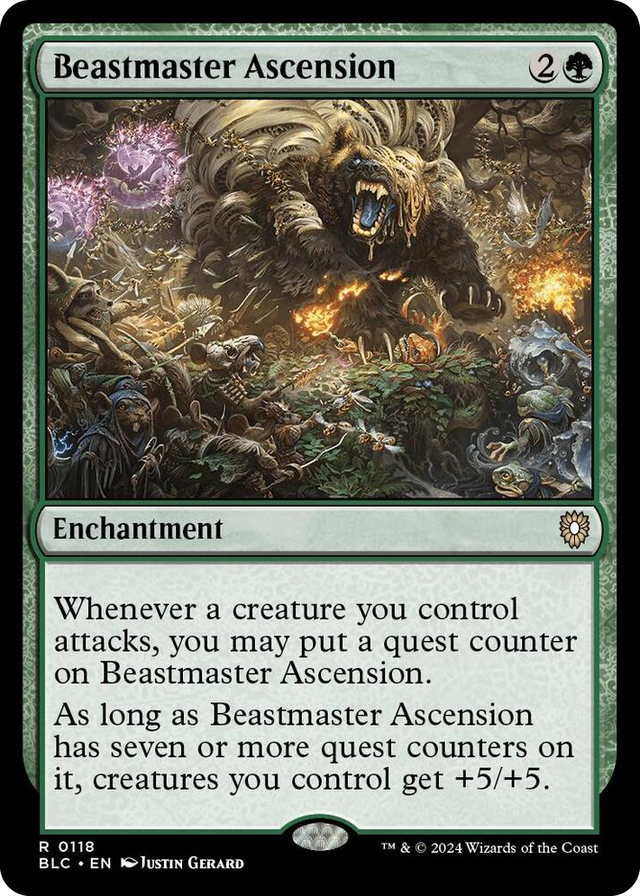 0118 Beastmaster Ascension R Commander: Bloomburrow