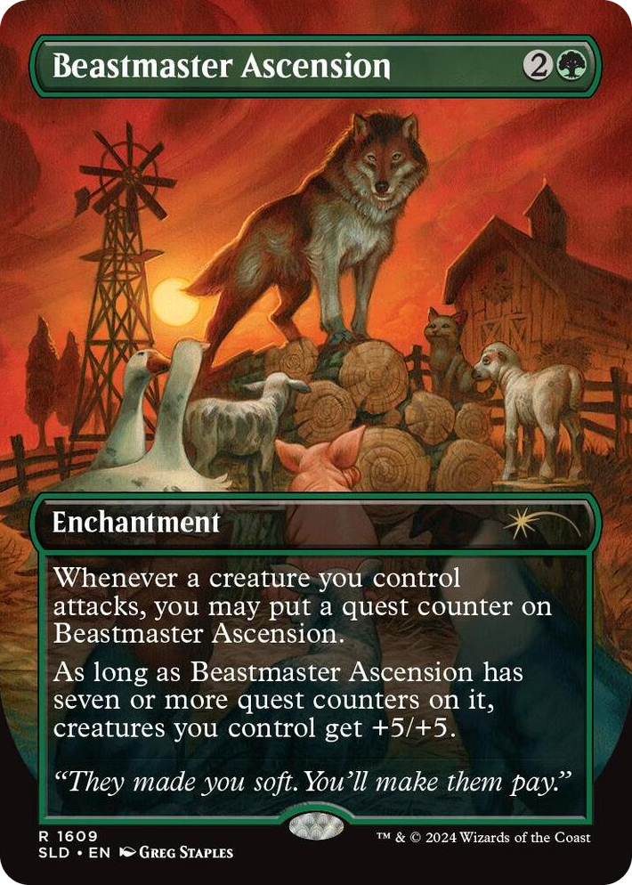 1609 Beastmaster Ascension R Secret Lair Drop Series