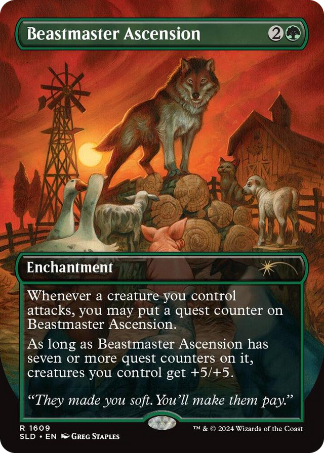 1609 Beastmaster Ascension R Secret Lair Drop Series