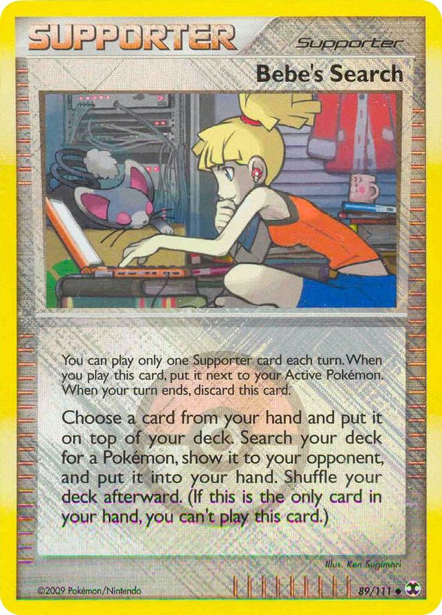 0089 Bebe's Search - 89/111 (League Promo) Promo League & Championship Cards