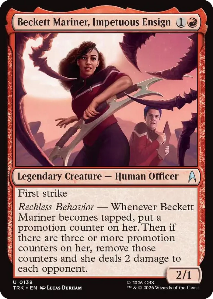 0138 Beckett Mariner, Impetuous Ensign U Star Trek