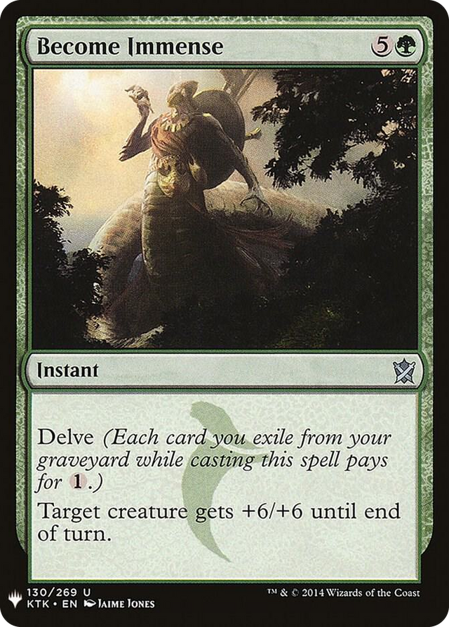 0130 Become Immense U The List Reprints