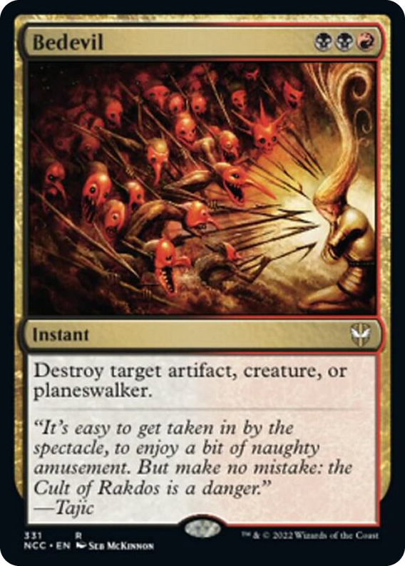 0331 Bedevil R Commander: Streets of New Capenna