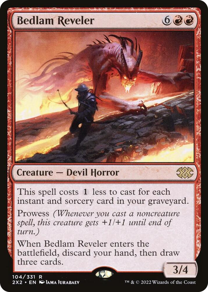 0104 Bedlam Reveler R Double Masters 2022