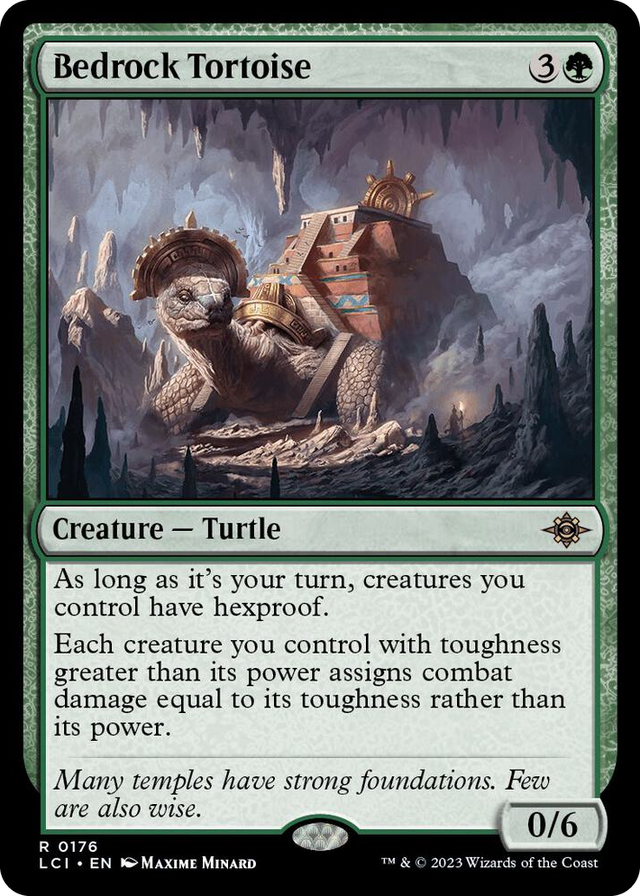 0176 Bedrock Tortoise R The Lost Caverns of Ixalan