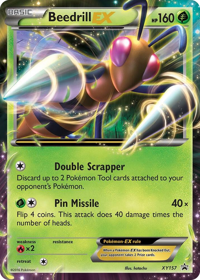 XY157 Beedrill EX - XY157 Promo XY Promos