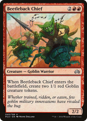 0040 Beetleback Chief U Planechase Anthology