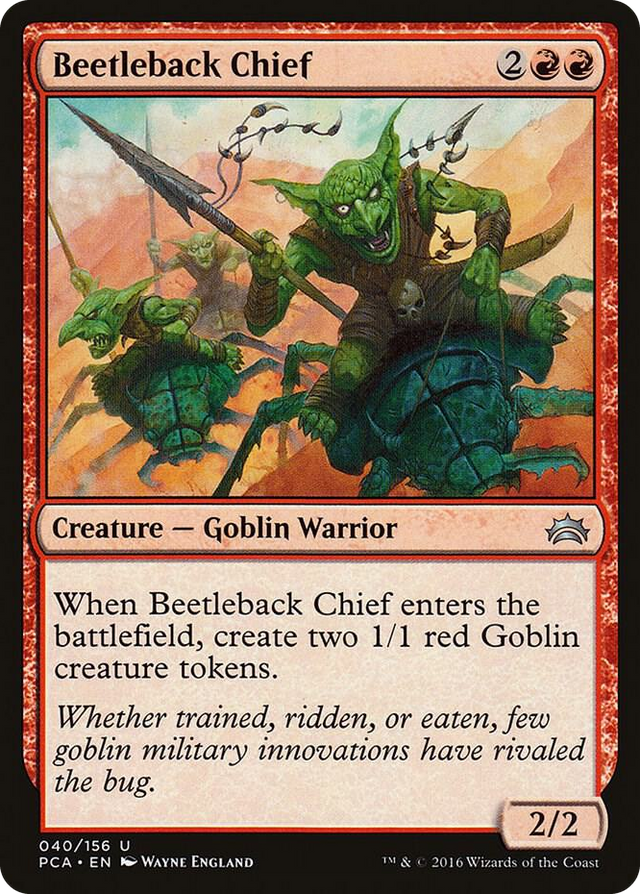 0040 Beetleback Chief U Planechase Anthology