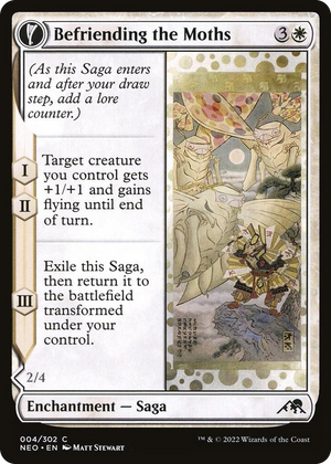 0004 Befriending the Moths C Kamigawa: Neon Dynasty
