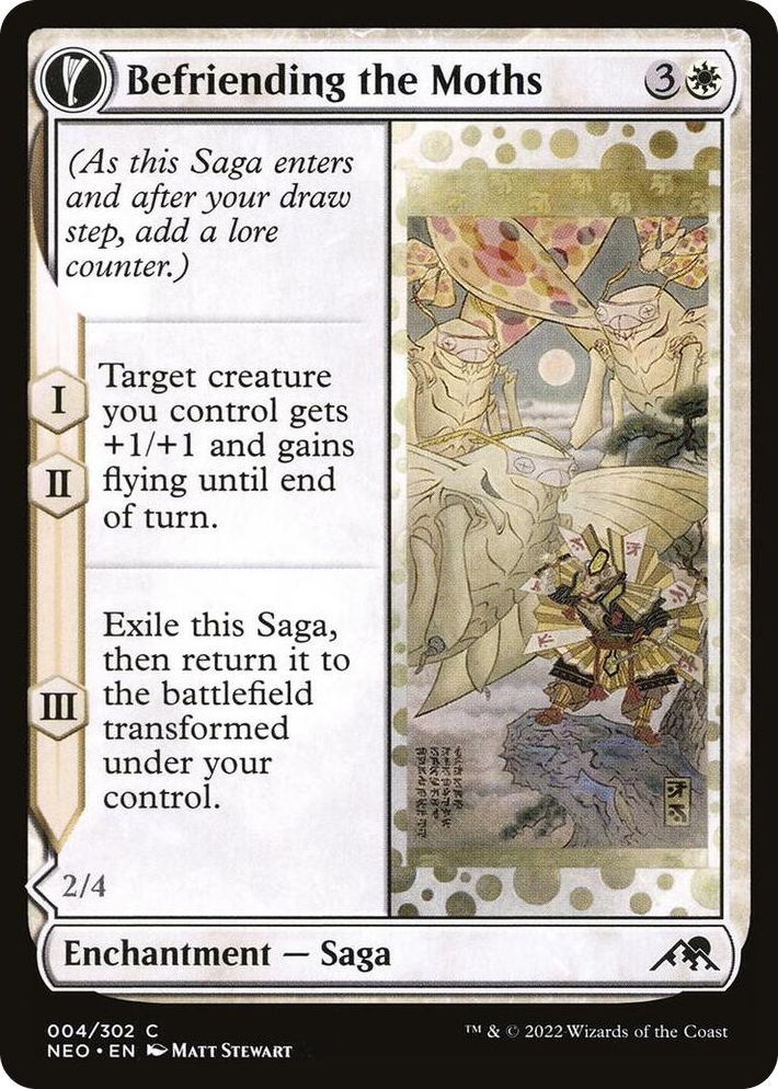 0004 Befriending the Moths C Kamigawa: Neon Dynasty