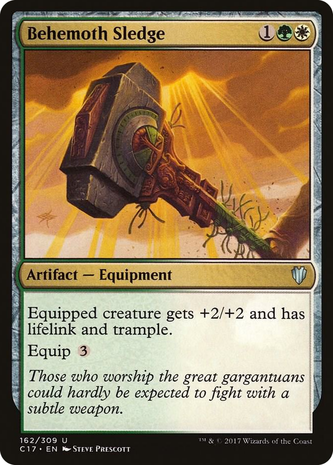 0162 Behemoth Sledge U Commander 2017