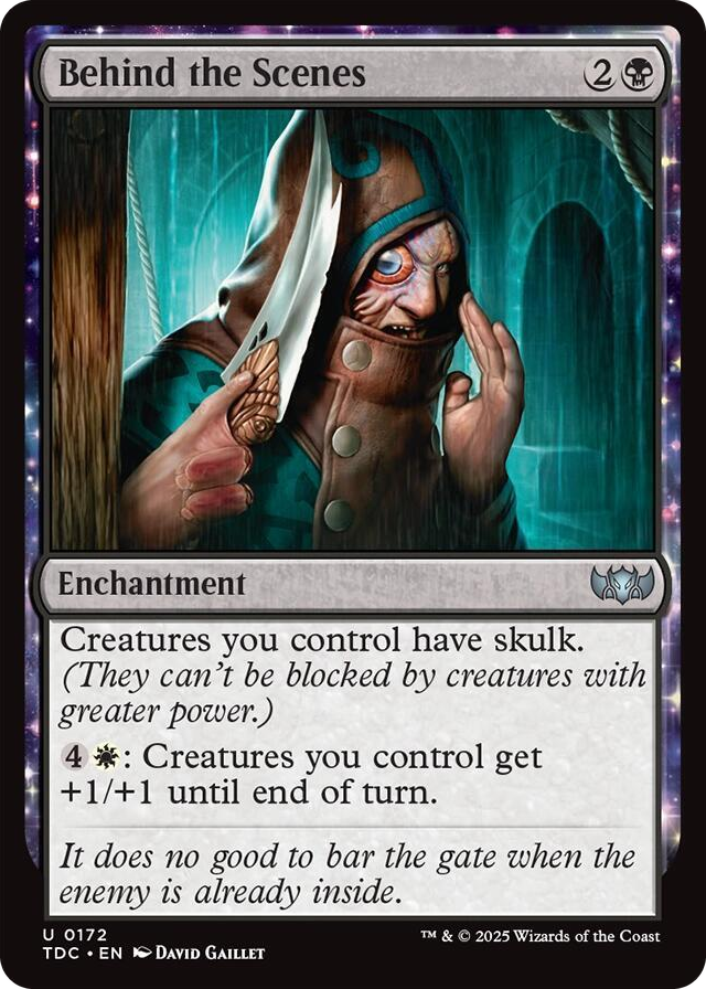 0172 Behind the Scenes U Commander: Tarkir: Dragonstorm