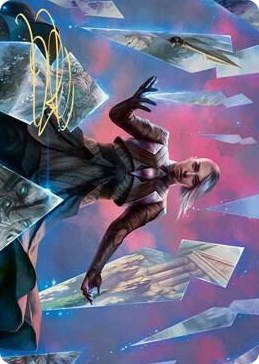 0010 Behold the Multiverse Art Card (Gold-Stamped Signature) S Art Series: Kaldheim