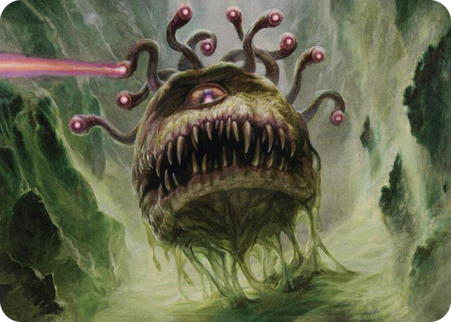 0001 Beholder Art Card S Art Series: Adventures in the Forgotten Realms