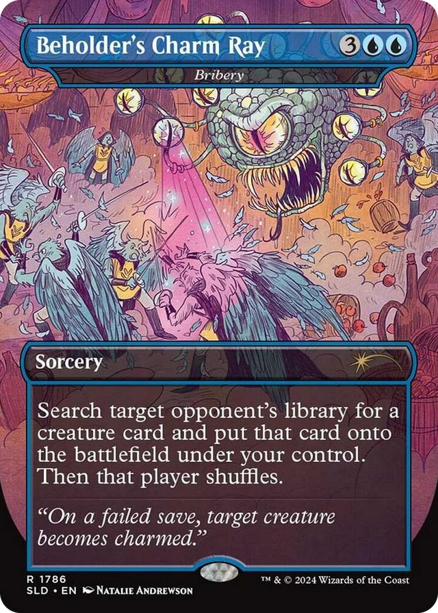 1786 Beholder's Charm Ray - Bribery R Secret Lair Drop Series