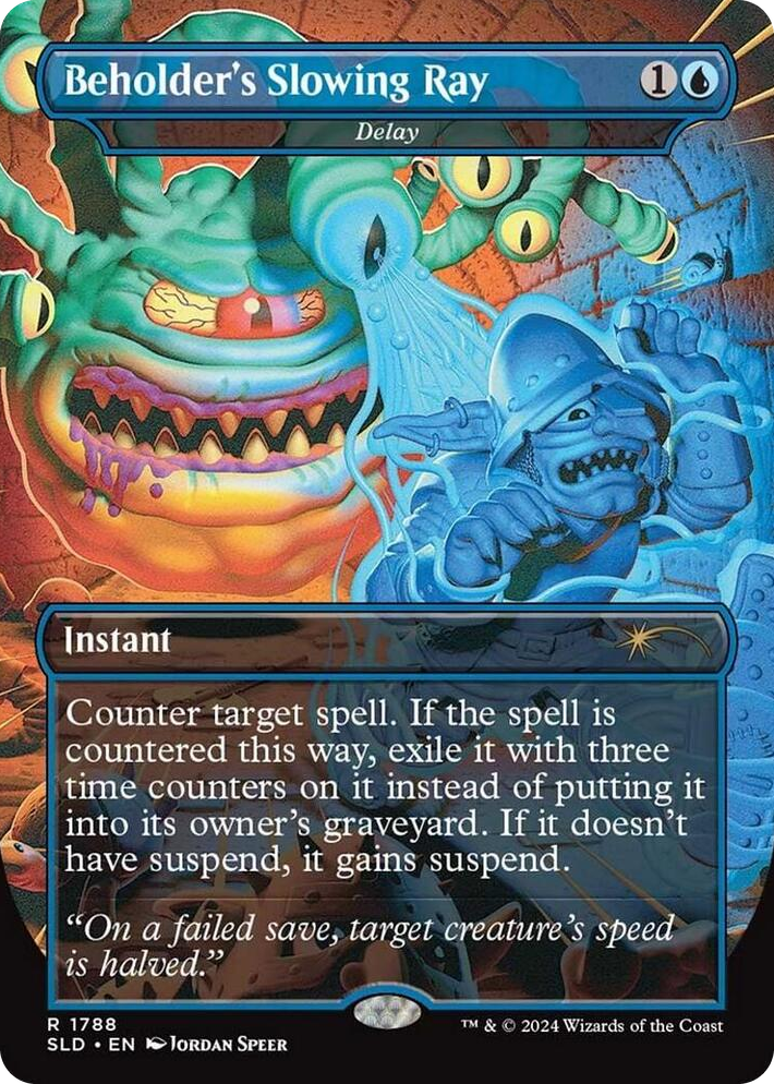 1788 Beholder's Slowing Ray - Delay R Secret Lair Drop Series