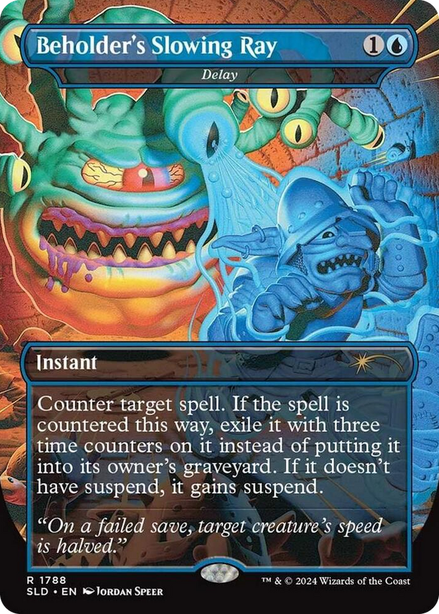 1788 Beholder's Slowing Ray - Delay R Secret Lair Drop Series
