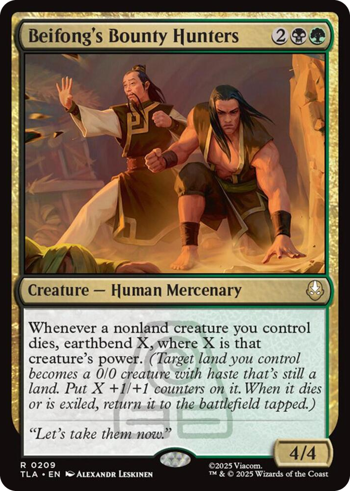 0209 Beifong's Bounty Hunters R The Last Airbender