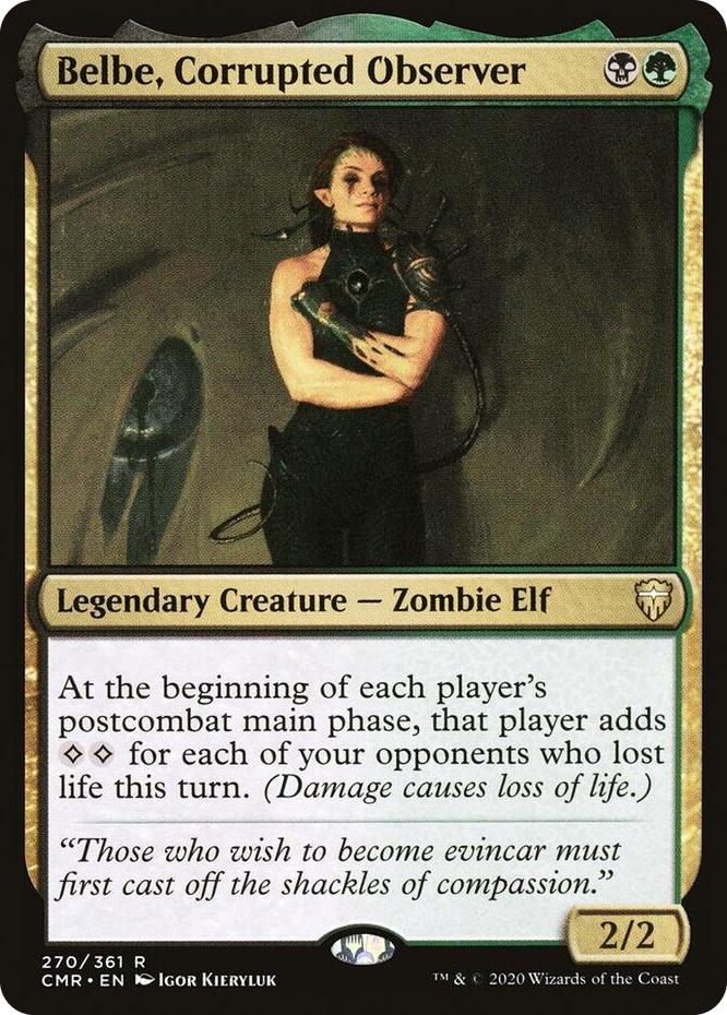 0270 Belbe, Corrupted Observer R Commander Legends