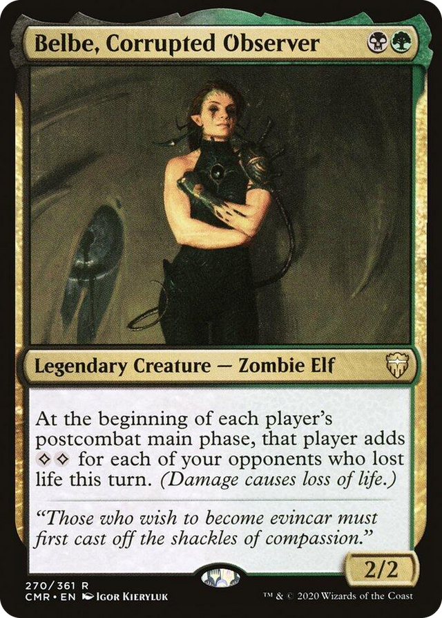 0270 Belbe, Corrupted Observer R Commander Legends