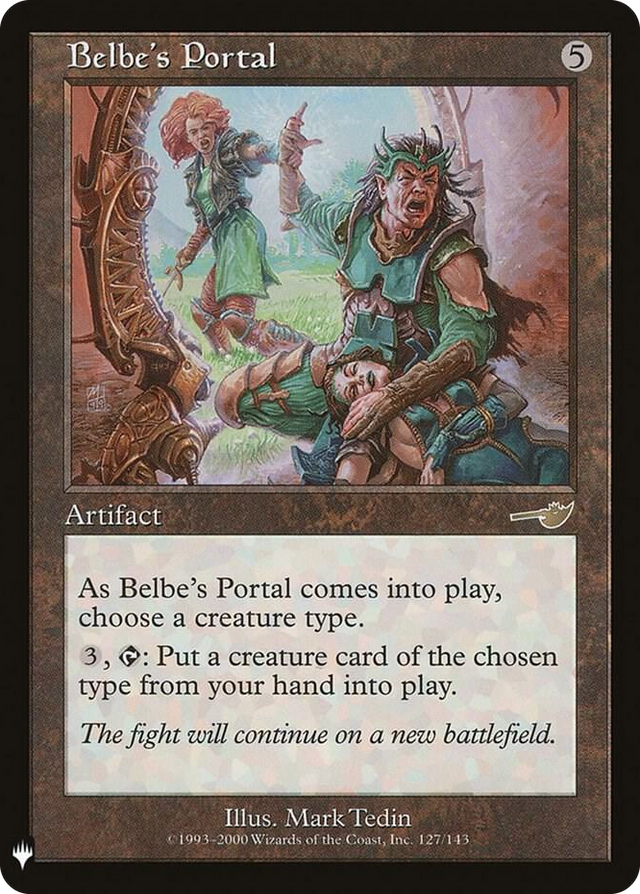 0127 Belbe's Portal R The List Reprints