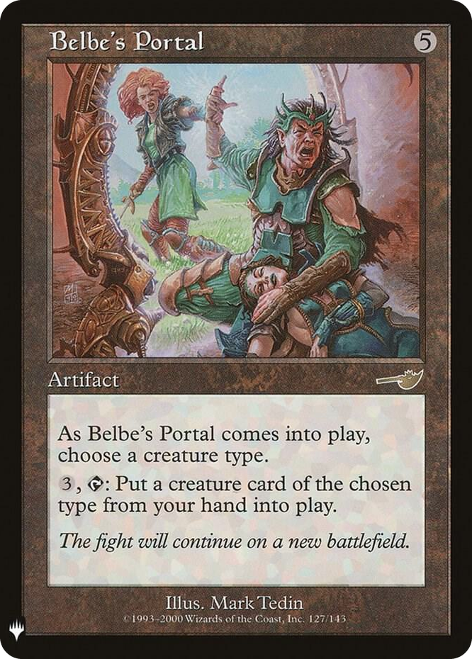 Belbe's Portal #127 R - The List Reprints Pokemon card