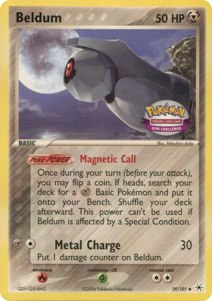 0029 Beldum - 029/101 (Gym Challenge) Uncommon Miscellaneous Cards & Products