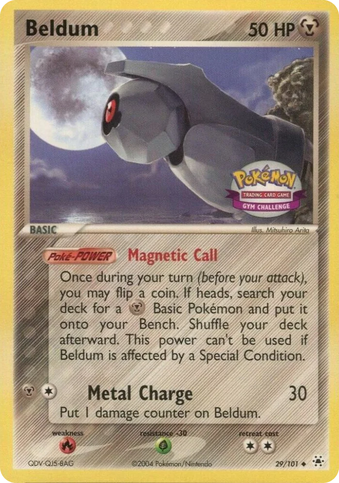 0029 Beldum - 029/101 (Gym Challenge) Uncommon Miscellaneous Cards & Products