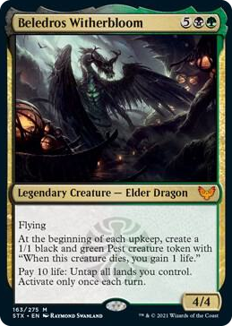 0163 Beledros Witherbloom M Strixhaven: School of Mages