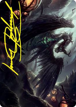 0057 Beledros Witherbloom Art Card (Gold-Stamped Signature) S Art Series: Strixhaven