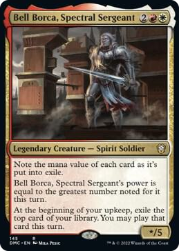 0145 Bell Borca, Spectral Sergeant R Commander: Dominaria United