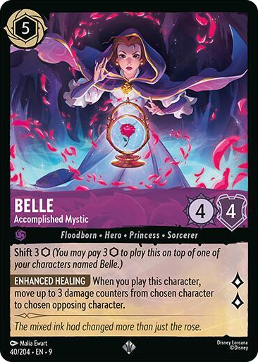 0040 Belle - Accomplished Mystic Super Rare Fabled