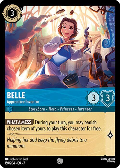 0159 Belle - Apprentice Inventor Common Archazia's Island