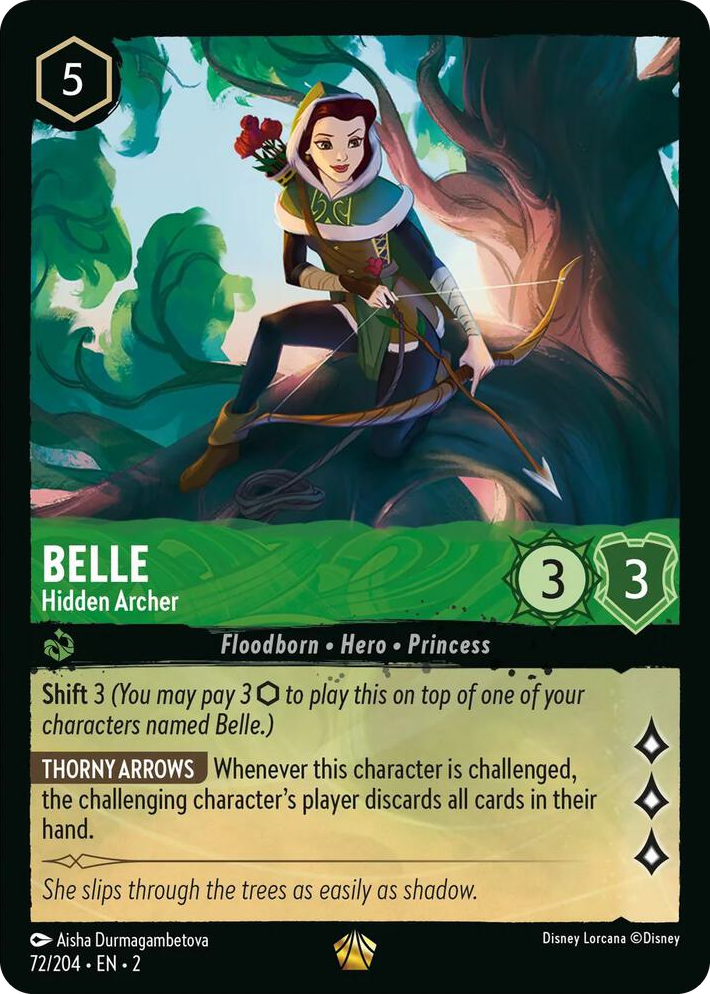 0072 Belle - Hidden Archer Legendary Rise of the Floodborn