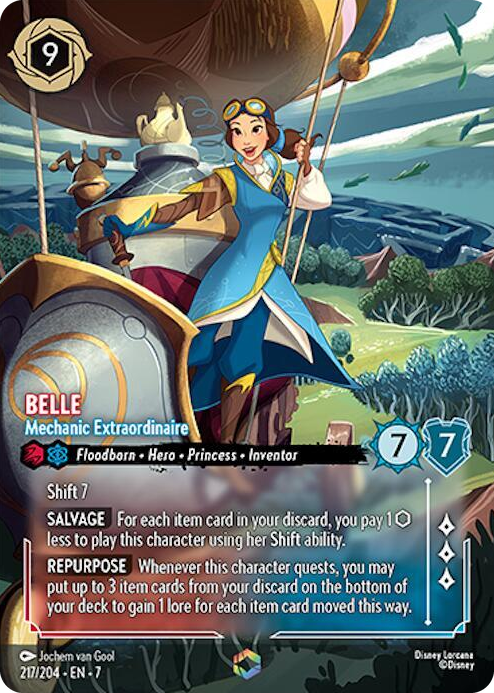 0217 Belle - Mechanic Extraordinaire (Enchanted) Enchanted Archazia's Island