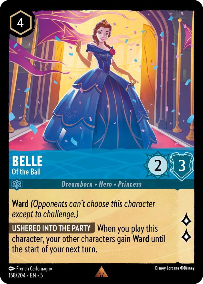 0158 Belle - Of the Ball Rare Shimmering Skies