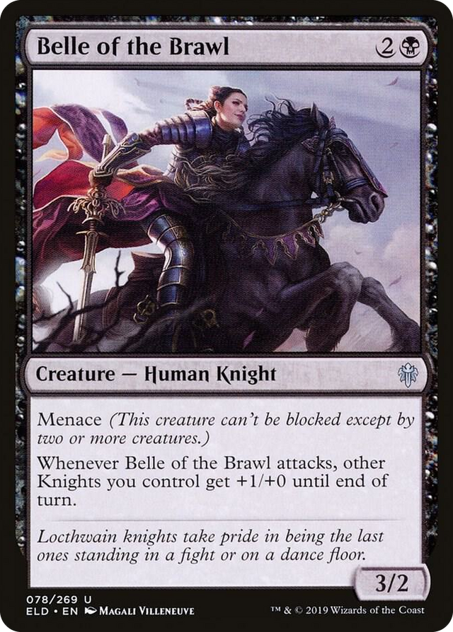 0078 Belle of the Brawl U Throne of Eldraine