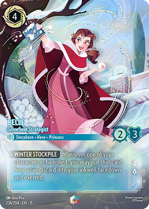 0236 Belle - Snowfield Strategist (Enchanted) Enchanted Winterspell