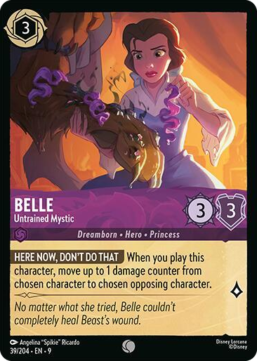 0039 Belle - Untrained Mystic Common Fabled