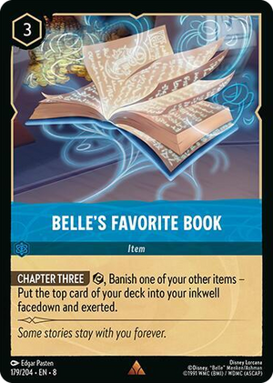 0179 Belle's Favorite Book Rare Reign of Jafar