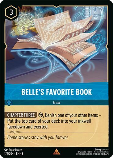 0179 Belle's Favorite Book Rare Reign of Jafar