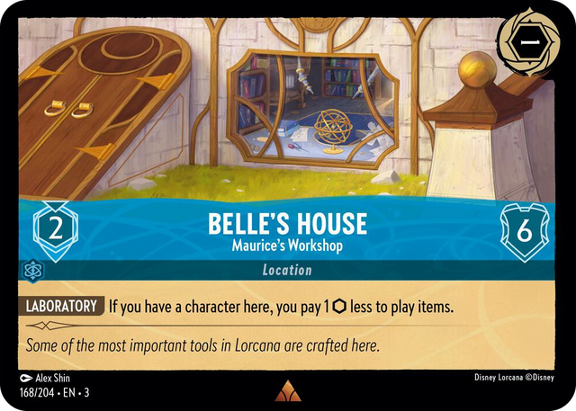 0168 Belle's House - Maurice's Workshop Rare Into the Inklands
