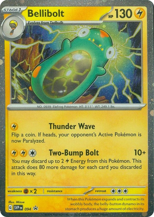 0094 Bellibolt - 094 Promo Scarlet & Violet Promo Cards