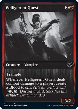 0411 Belligerent Guest C Innistrad: Double Feature