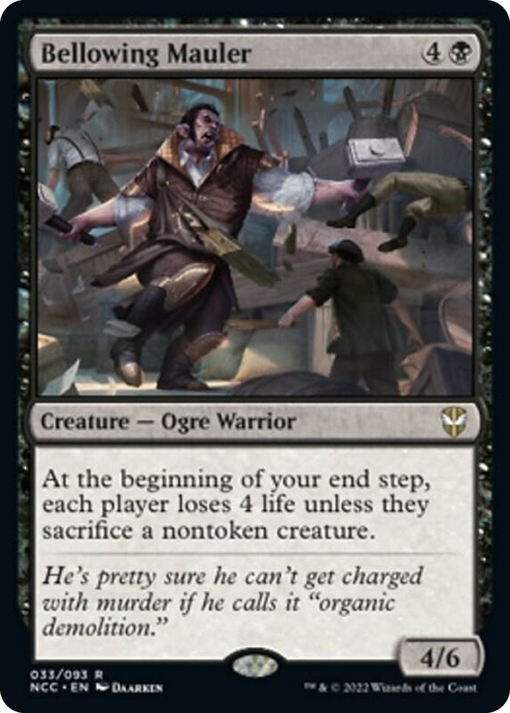 0033 Bellowing Mauler R Commander: Streets of New Capenna