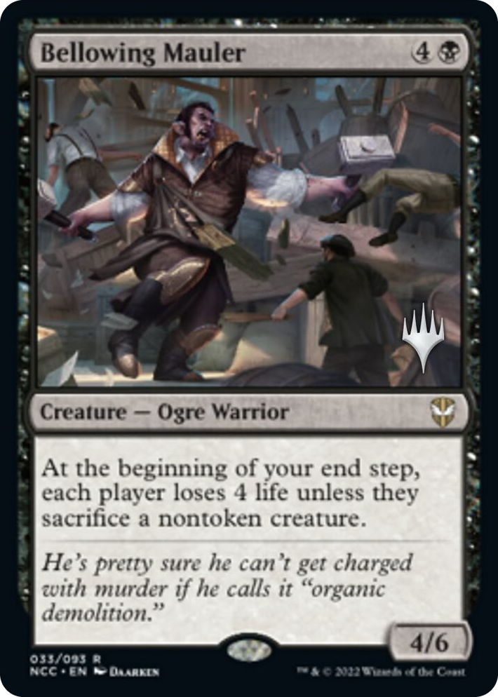 0033 Bellowing Mauler R Promo Pack: Streets of New Capenna