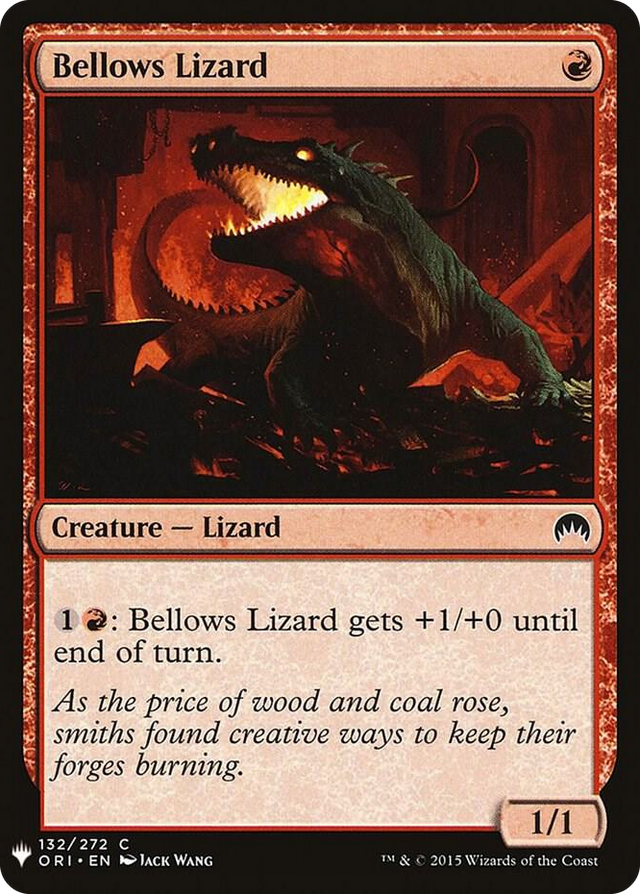 0132 Bellows Lizard C The List Reprints
