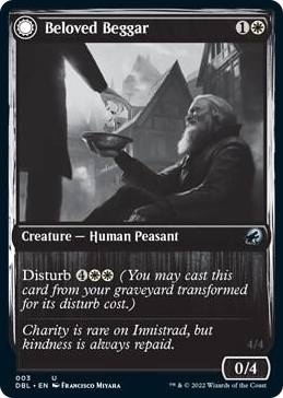 0003 Beloved Beggar U Innistrad: Double Feature