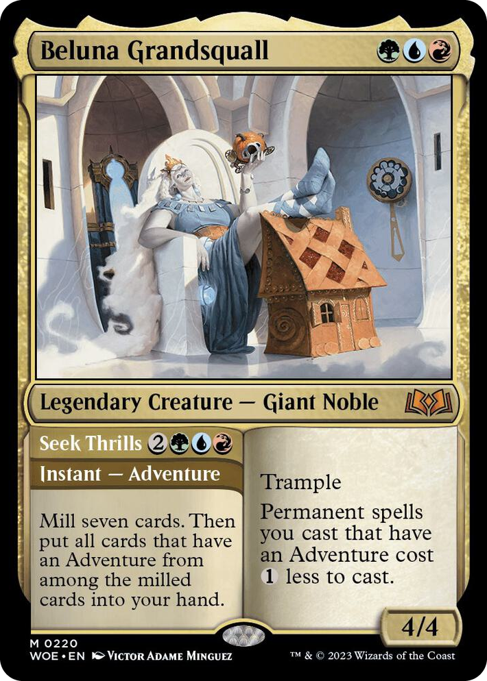 0220 Beluna Grandsquall M Wilds of Eldraine