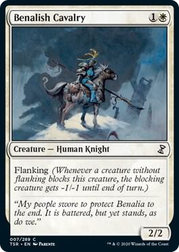 Benalish Cavalry #7 C - Time Spiral: Remastered Pokemon card